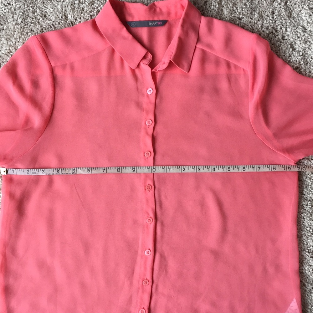 Smart Set | Sheer Blouse - Picture 3 of 8